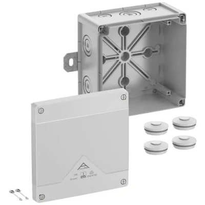 Afbeelding van Spelsberg Abox Pro 100 AB L Aftakkast (l x b h) 152 85 mm Grijs IP66, IP67, IP69 1 stuk(s)