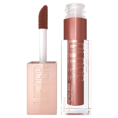 Afbeelding van Maybelline Lifter Gloss Hydraterende Lipgloss met Hyaluronzuur 5g (Verschillende Tinten) 008 Stone