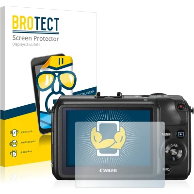 Afbeelding van BROTECT Screenprotector voor Canon EOS M Folie Beschermfolie transparant (2 Stuks)