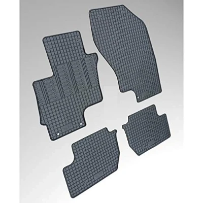 Afbeelding van AutoStyle Rubber matten passend voor Mitsubishi Outlander 2012 incl. PHEV (4 delig + montagesysteem)
