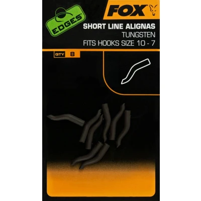 Afbeelding van Fox Edges Short Line Alignas Tungsten Maat : Trans Khaki Fits Hooks Size 10 7