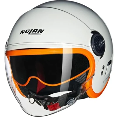 Afbeelding van Nolan N21 Visor 06 Ocio Jet Helm, oranje zilver, afmeting XL voor man