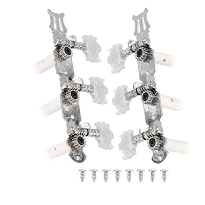 Afbeelding van Guitar Tuning Peg, Classical String Tuner Machine Head Silver