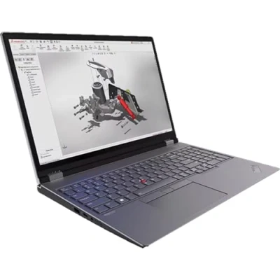 Afbeelding van Lenovo ThinkPad P16 Gen 2 (16&quot;, Intel Core i7 14700HX, 32 GB, 1000 GB, NL), Notebook, Zwart