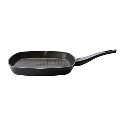 Afbeelding van Prestige Thermo Smart Niet Stick grillpan inductie, gas en elektrische kookplaten 28cm vaatwasmachinebestendig