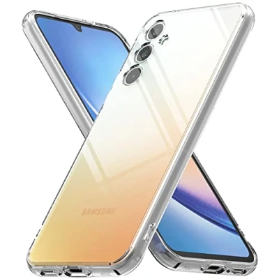 Afbeelding van Ringke Fusion Compatibel met Samsung Galaxy A34 5G Case, Transparant Schokbestendig Bumper Hoesje Clear