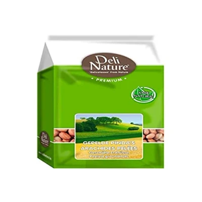 Afbeelding van 4x Deli Nature Gepelde Pinda&#039;s 3 kg