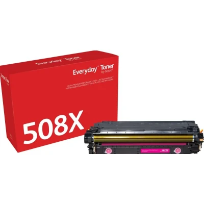 Afbeelding van Xerox Toner vervangt HP 508X (CF363X/ CRG 040HM) Compatibel Magenta 9500 bladzijden Everyday 006R03682
