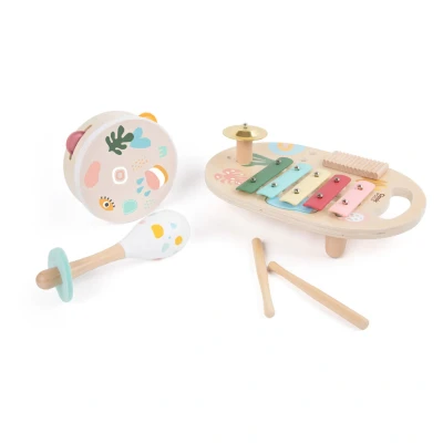 Afbeelding van Classic World Houten Muziekinstrumenten Set Iris