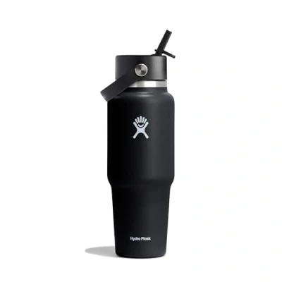 Afbeelding van Hydro Flask 32oz / 946ml Wide Mouth Travel Bottle + Flex Straw Cap Waterfles
