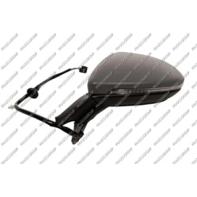 Afbeelding van Buitenspiegel Prasco VG4007316 Links Met grondlaag Electrisch Te verwarmen, geheugen, niet getint, Bol vormig VOLKSWAGEN: Golf 7, 7 Variant