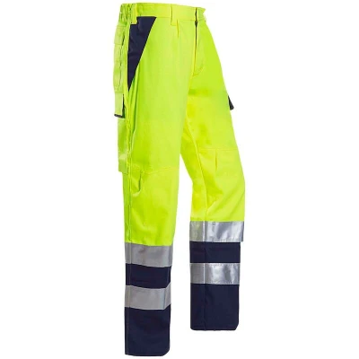 Afbeelding van Werkbroek Royan Geel/marine ARC, Maat 50