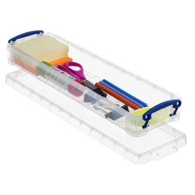 Afbeelding van REALLY USEFUL BOX 0,8 Liter 355 x 100 40mm transparant