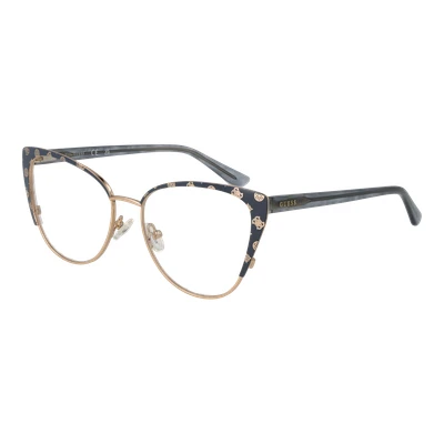 Afbeelding van Guess Donna GU50121 020 Montature da vista Metallo Grigio Cat Eye Normale
