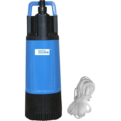 Afbeelding van Güde Drukdompelpomp GDT 1200 (1200 W, debiet volume: 6000 l/u, max. opvoerhoogte: 40 m, onderdompelingsdiepte: 12 4 wielen van noryl, roestvrijstalen as, geïntegreerd terugslagventiel, 15 m