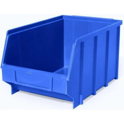 Afbeelding van Kunststof stapelbak P4 Blauw