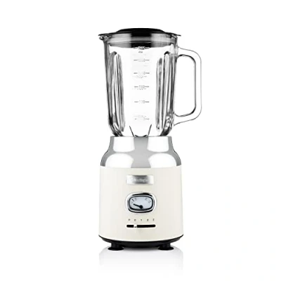 Afbeelding van Westinghouse Blender Retro Collections vanilla white 1.5 liter WKBE221WH
