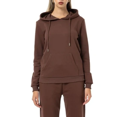 Afbeelding van Red Bridge Damestrui met capuchon, sweatshirt, hoodie, pullover, premium basic, bruin, S