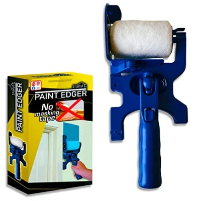 Afbeelding van STARLYF Paint Edger, Verfroller met zijbescherming en geïntegreerde zijborstel, Voor professionals, eenvoudig praktisch
