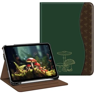 Afbeelding van Fintie Hoes voor iPad 10e generatie 2022 (10,9 inch) Multi Angle Folio Beschermhoes met Potloodhouder, Documentenvak en Auto Sleep / Wake functie, (Z Pad)