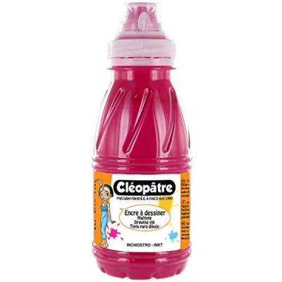 Afbeelding van Cléopâtre encre à dessiner tekenint, magenta, 250 ml