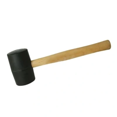 Afbeelding van Silverline Zwarte rubberen hamer 907 g