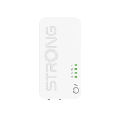 Afbeelding van Strong POWERLWF1000DUOMINI PowerLine netwerkadapter 1000 Mbit/s Ethernet LAN Wifi Wit 2 stuk(s)