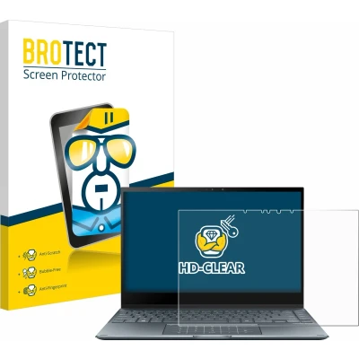 Afbeelding van BROTECT Screenprotector voor ASUS ZenBook Flip 13 UX363EA Folie Beschermfolie transparant