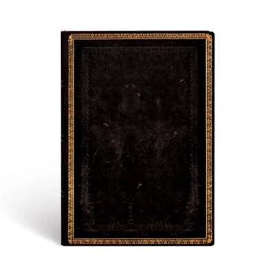 Afbeelding van Carnet Flexis Noir Marocain Midi Ligné 176 p.: Lined