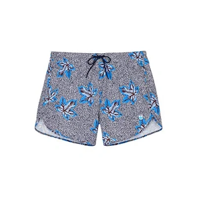 Afbeelding van HOM Sekou Zwemshorts, Heren, Maat: Large, Navy print