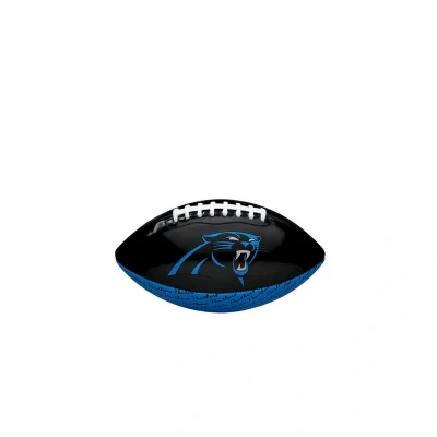Afbeelding van Wilson NFL Team Peewee Carolina Panthers Mini Ball WTF1523XBCA, Unisex, Zwart, amerikaanse voetbal ballen, maat: 7