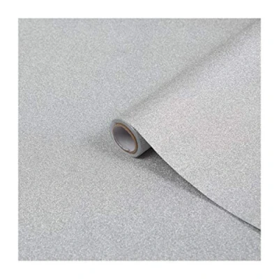 Afbeelding van d c fix Zelfklevende glitterfolie voor knutselen, knutselfolie, rol, glitterpapier, knutselpapier, Kerstmis, meubels, decoratiefolie, vinylfolie, 67,5 cm x 2 m
