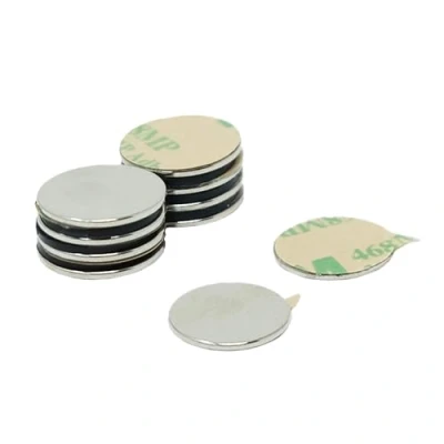 Afbeelding van Lijm N42 Neodymium Magneet Voor Kunst, Ambachten, Model Productie, Diy, Hobbys 15mm Diameter x 1mm 1,1kg Trein Zuid Pack van 10