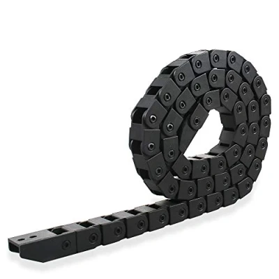 Afbeelding van 1 stuk sleepketting, kabelsleepketting, energieketting, kabelgeleiding, kabelgeleiding voor 3D printer R28, 10 x mm, van versterkt nylon, hoogwaardige CNC router, machine, zwart