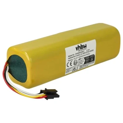 Afbeelding van vhbw 1 x accu compatibel met Dreame D9 Max, D9, L10, D10 Plus, D10s, L10 Pro, D10, F9 stofzuiger (5200 mAh, 14,4 V, Li Ion)