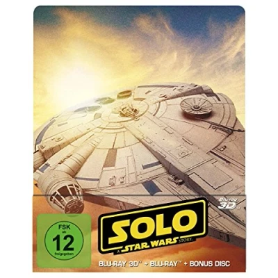 Afbeelding van Solo A Star Wars Story Steelbook/Limited Edition (+ Blu ray 2D / + Bonus ray)