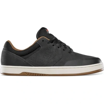 Afbeelding van Etnies Marana Sneakers laag, Heren, Maat: 37.5, Dark grey/black/red Leer/ synthetisch