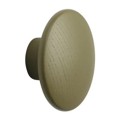 Afbeelding van Muuto The Dots kledinghaak brown green Ø6,5 cm