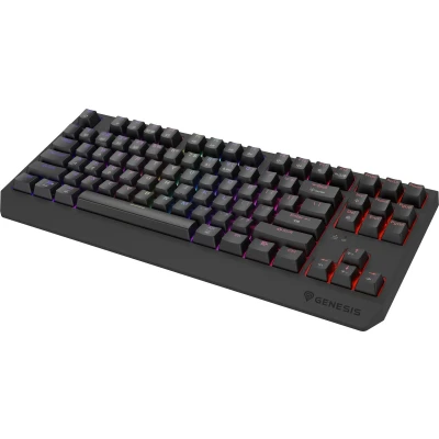 Afbeelding van Genesis Thor 230 TKL Wireless czarna RGB Outemu Silent Lemon
