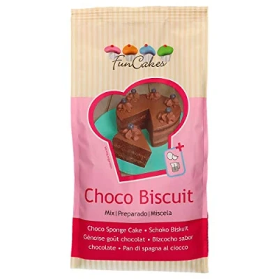 Afbeelding van FunCakes bakmix 1 kg biscuit chocolade