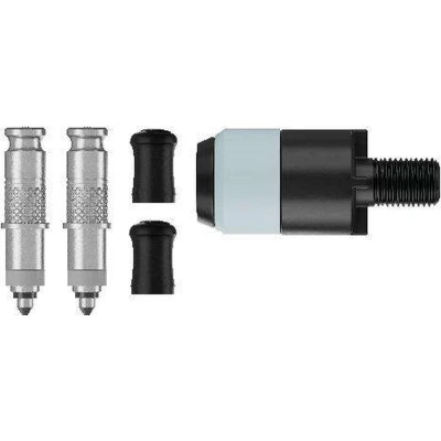 Afbeelding van Schwalbe fiets ventiel ombouwset dv scv + pomp adapter clic