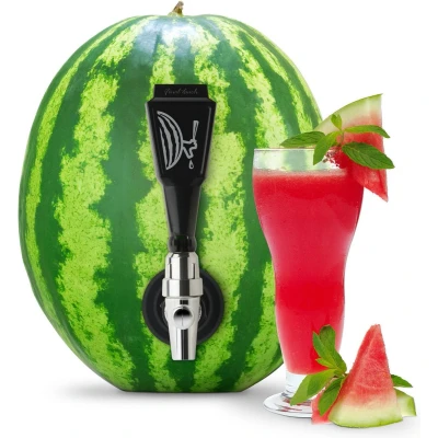Afbeelding van Final Touch Drankdispenser limonadetap met kraantje Watermeloen tapkraan tapset drank dispenser kraan