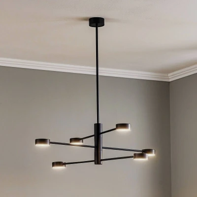 Afbeelding van Nowodvorski Design hanglamp Orbit 6 lichts 7946
