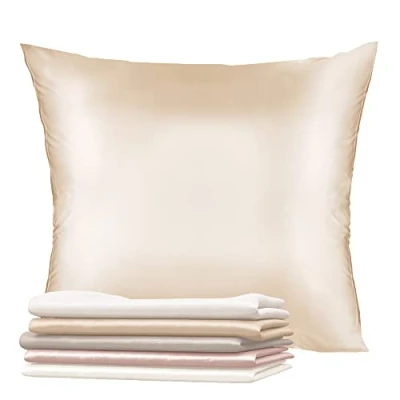 Afbeelding van 1x Zijden Kussensloop Voor Kussen 40 x 80 cm, Taupe, Dikte 19 Mannen (Silk Pillow Case) 100% Dubbelzijdige Moerbeizijde Verkocht per eenheid Kussenhoes Anti Ageing, Dustmijt