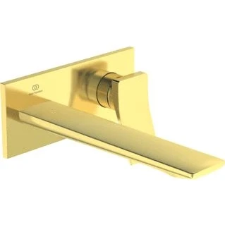 Afbeelding van Il inbouwmengkraan afbouwdeel conca goud voorspr uitl 220mm a7372a2