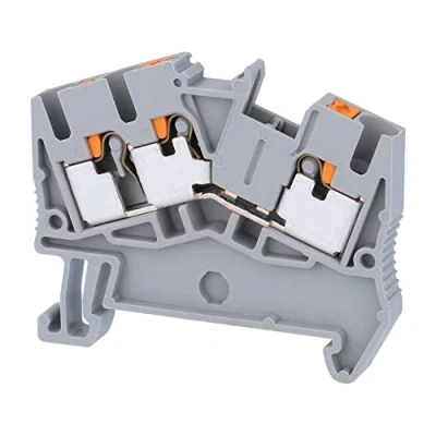 Afbeelding van Phoenix Contact 3211896 Doorgangsserieklem 5.2 mm Snelaansluiting Grijs 50 stuk(s)