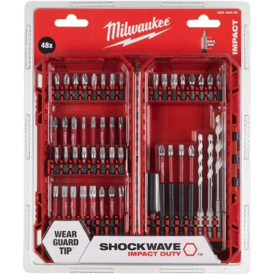 Afbeelding van Milwaukee Accessoires Boor /bitset SHOCKWAVE 48 delig 4932492005