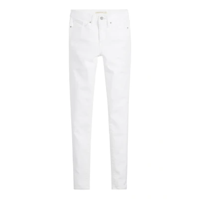 Afbeelding van Levi&#039;s Shaping MIT Stretchanteil Modell Jeans Skinny Fit, Dames, Maat: 26x28, Weiß