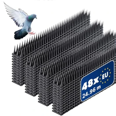 Afbeelding van KADAX vogelverdediging gemaakt van plastic plastic, 51 x 4 3,5 cm, dierenverdediging, 3 rijen, kattenpieken, Marto