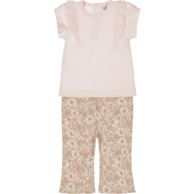 Afbeelding van Dirkje Meisjes Kledingset Light peach